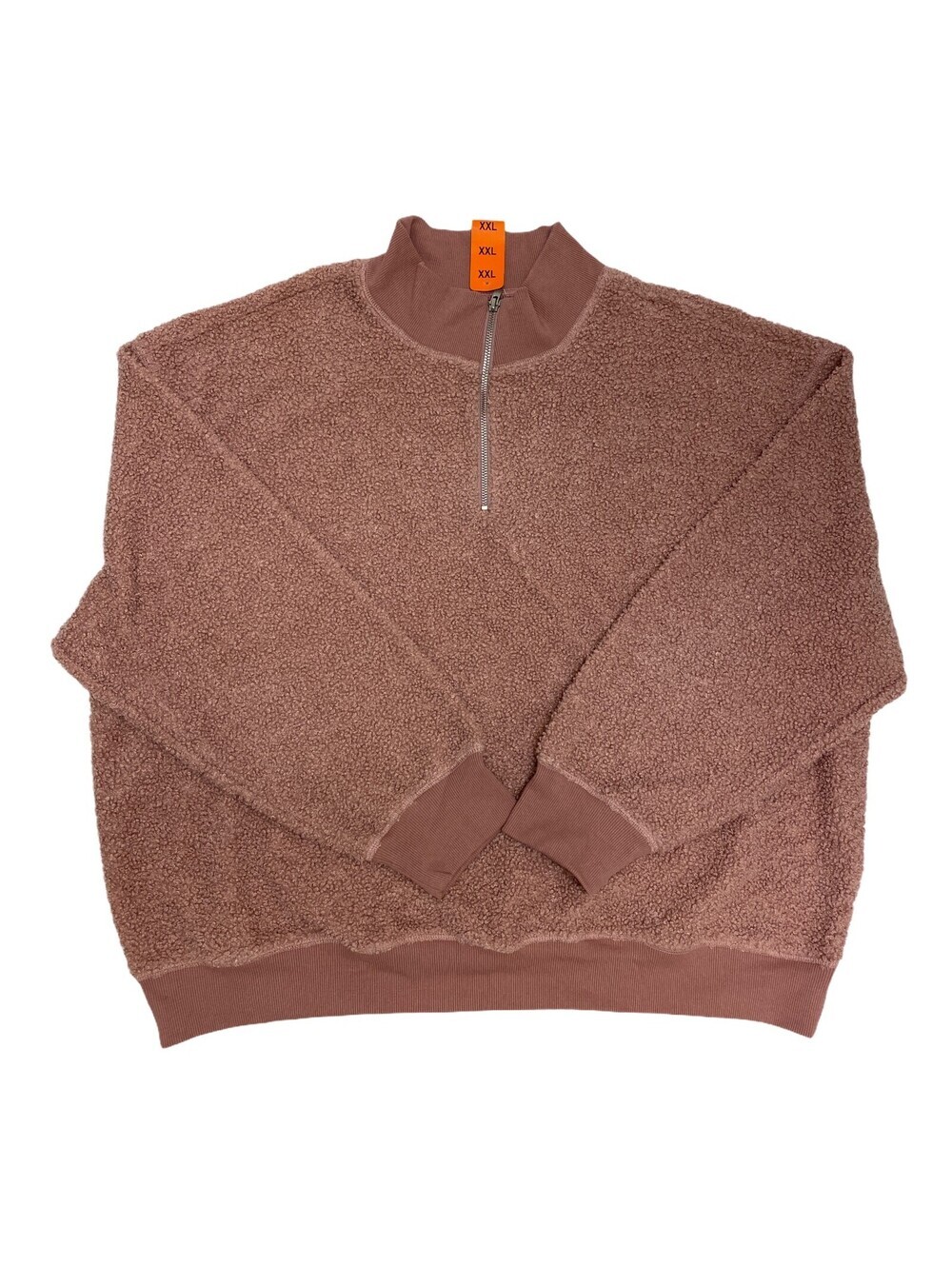 Buffalo David Bitton Womens Half Zip Pullover Blush Size 2XL